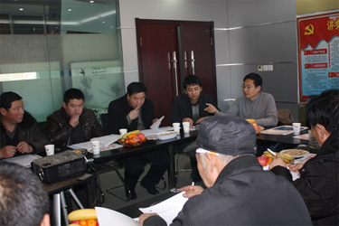 新樂村村民委員會(huì)考察我集團(tuán)建設(shè)公司